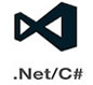 Icon showing we use.NET and C# for application development