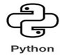 Icon showing we use Python for application development
